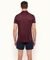 Sebastian Linen - Mens Port Tailored Fit Linen Polo Shirt