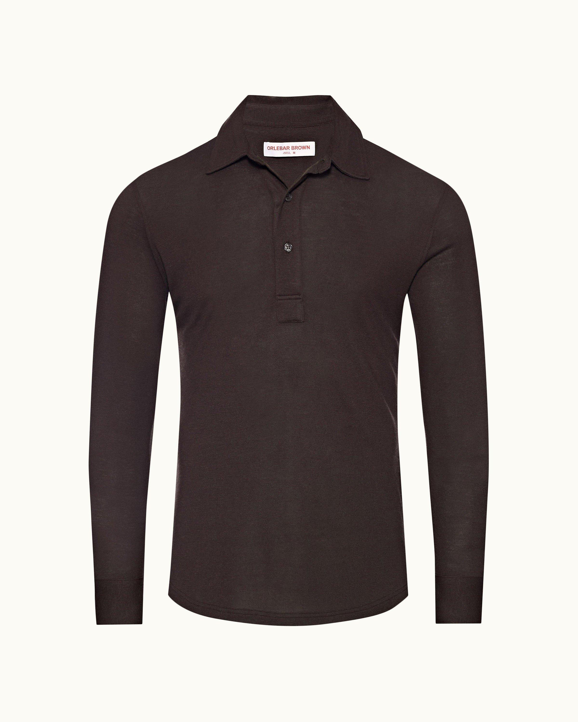 Orlebar brown shop long sleeve polo