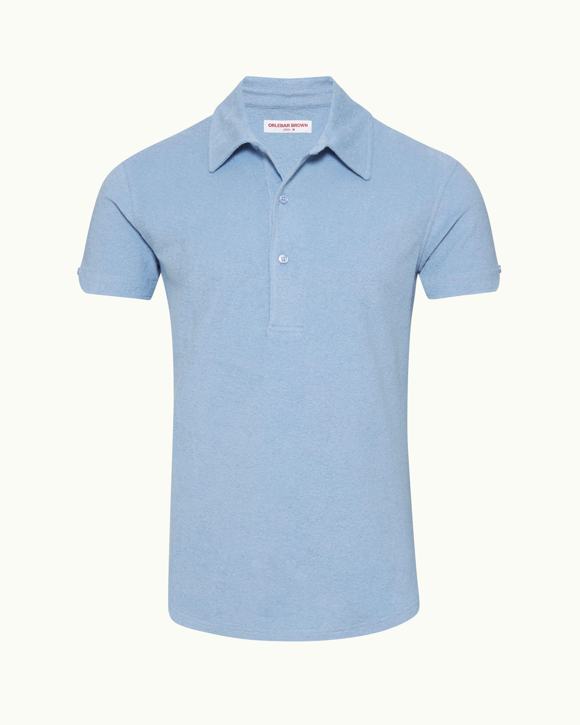 Cotton towelling sale polo shirts