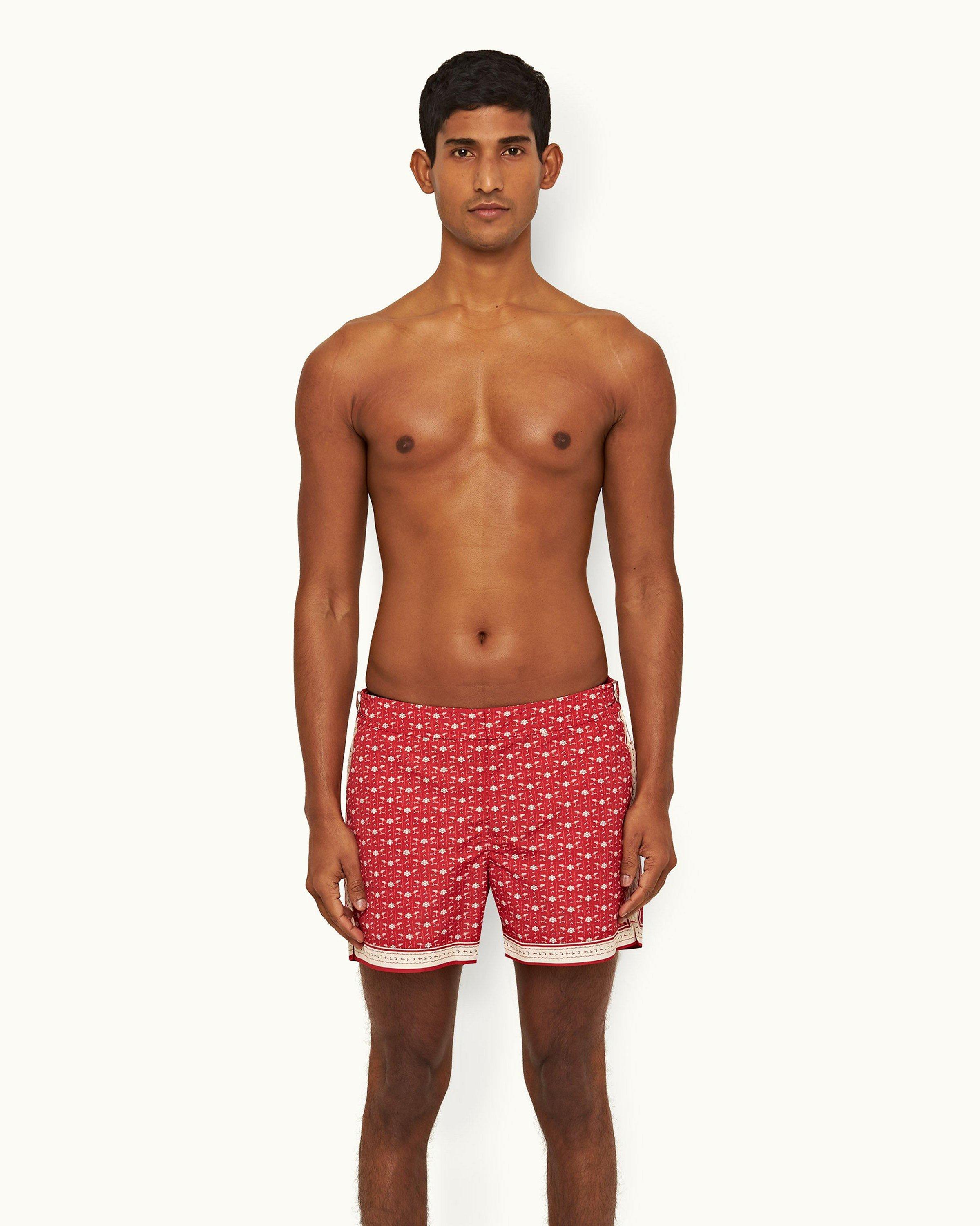 Mens Louis Vuitton Bandana Board Shorts Swim Suit