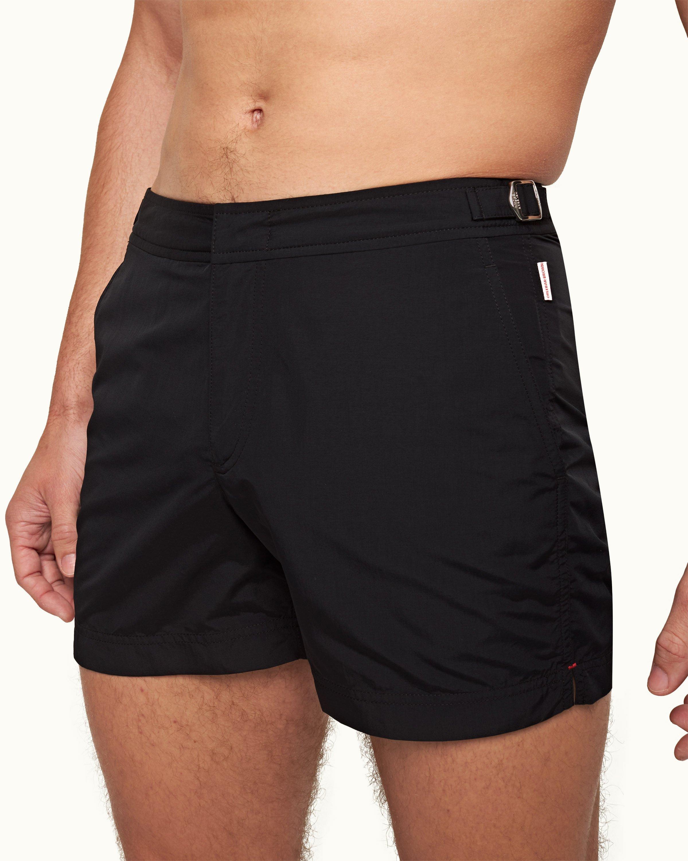 Setter - Black Shorter-Length Swim Shorts | Orlebar Brown