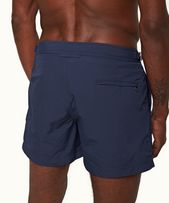 Setter - Mens Lagoon Blue Shorter-Length Swim Shorts