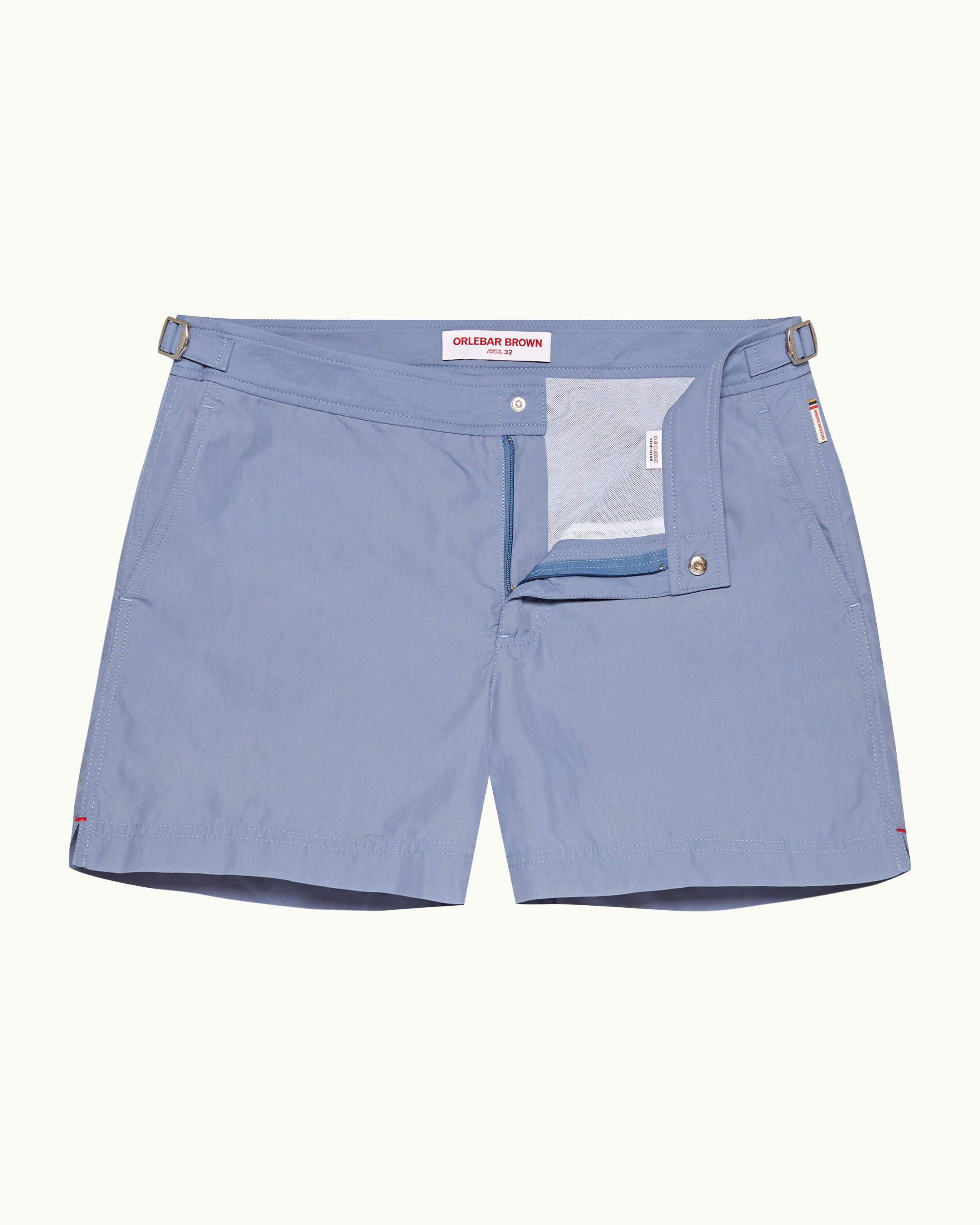 Orlebar Brown Springfield Blue Shorter Length Swim Shorts