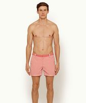 Thunderball Swimshort - Mens 007 Watermelon/Warm Pink Shorter Length Swim Short