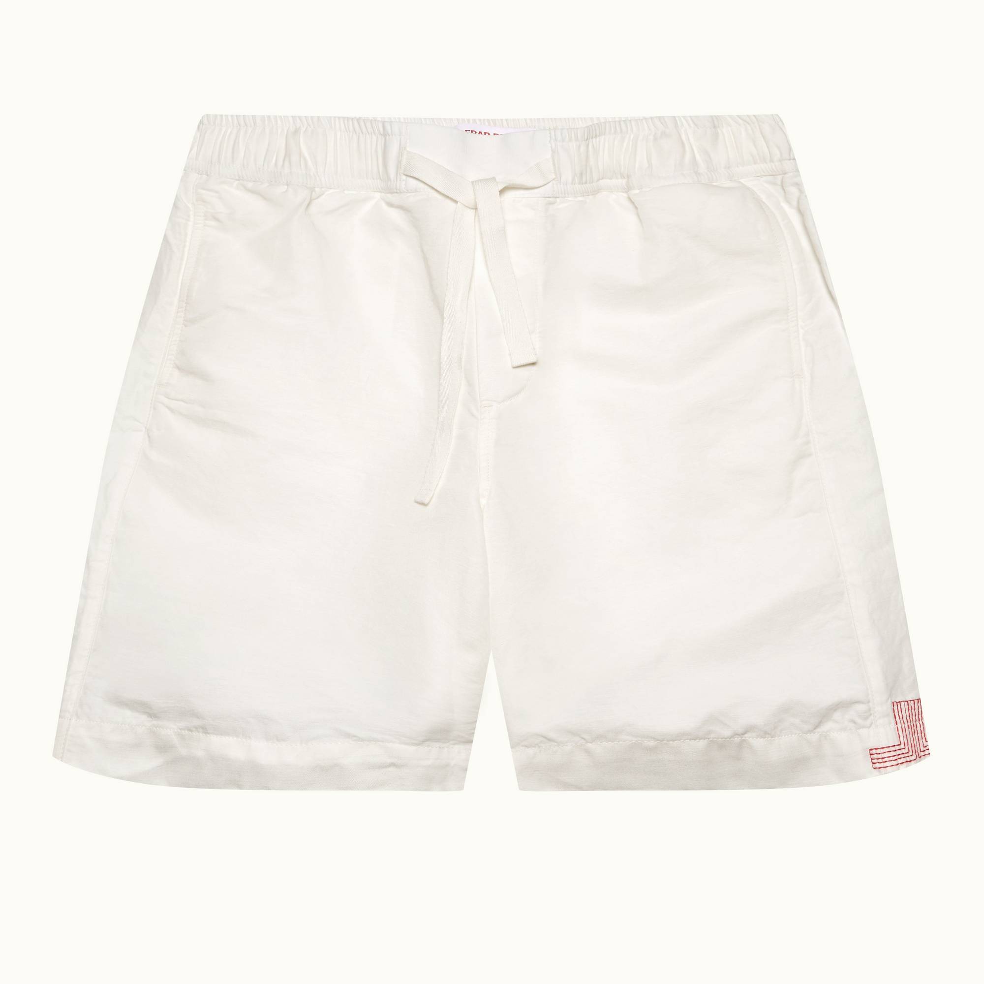 Sirma - Mens Sea Mist Relaxed Fit Mix Fabric Shorts