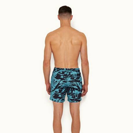 Mens Clothing Beachwear Boardshorts and swim shorts Orlebar Brown Synthetic Granite Mid-length Swim Shorts in Grey for Men 