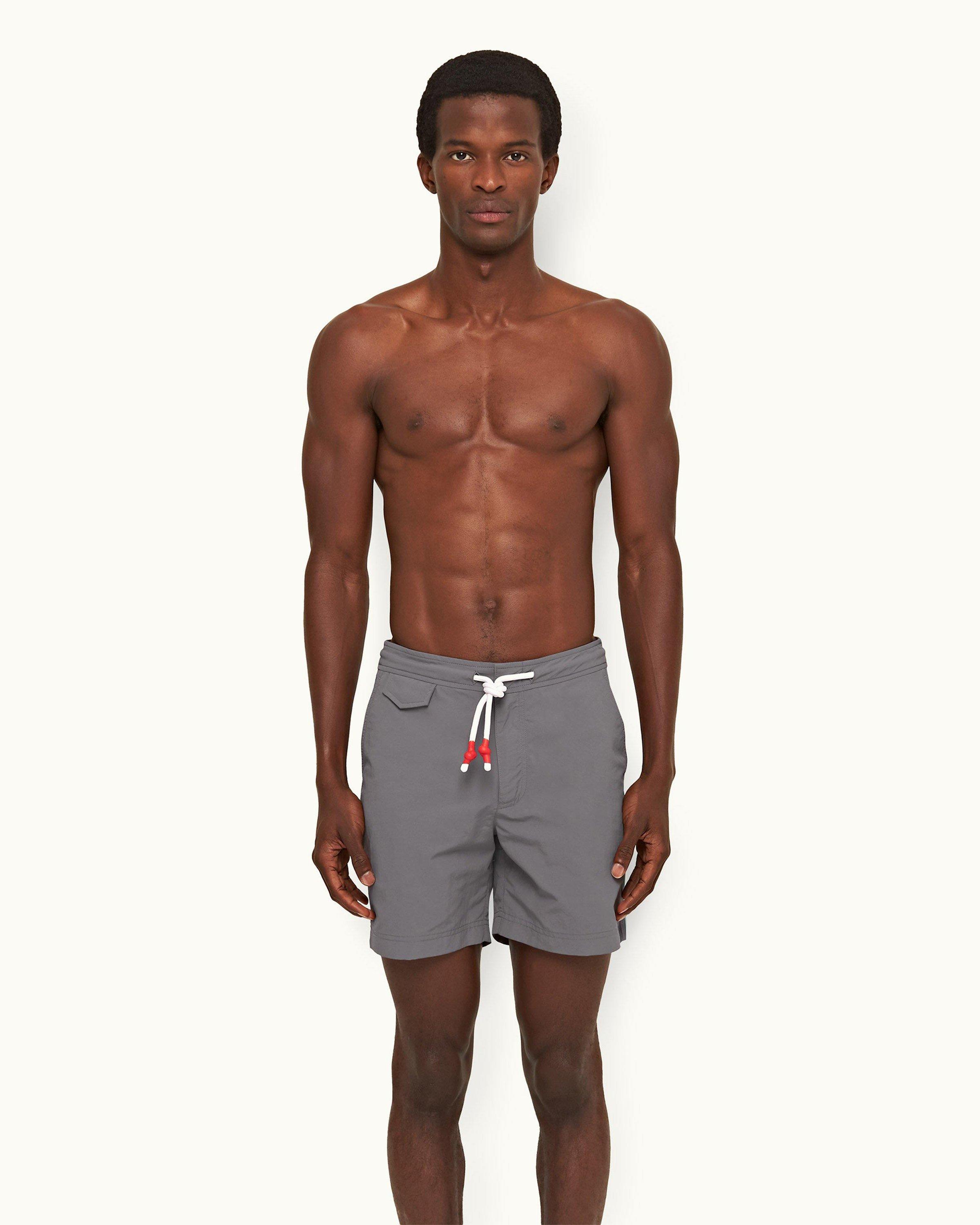 Grey swim deals shorts mens