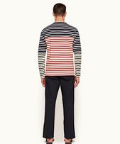 Telford Drawcord - Mens Night Iris Relaxed Fit Drawcord Trousers
