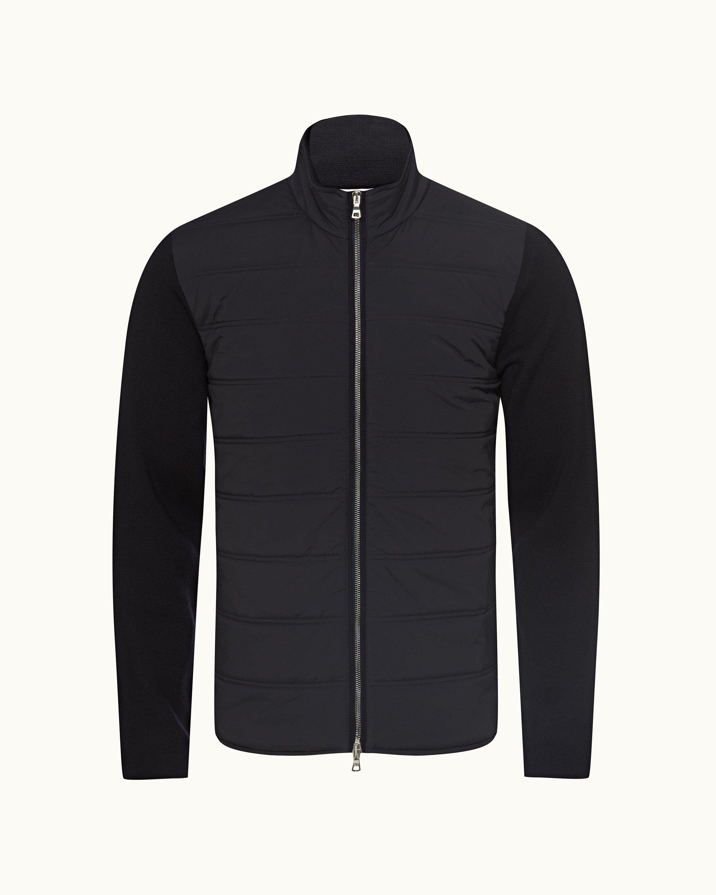 Mens black designer jackets sale