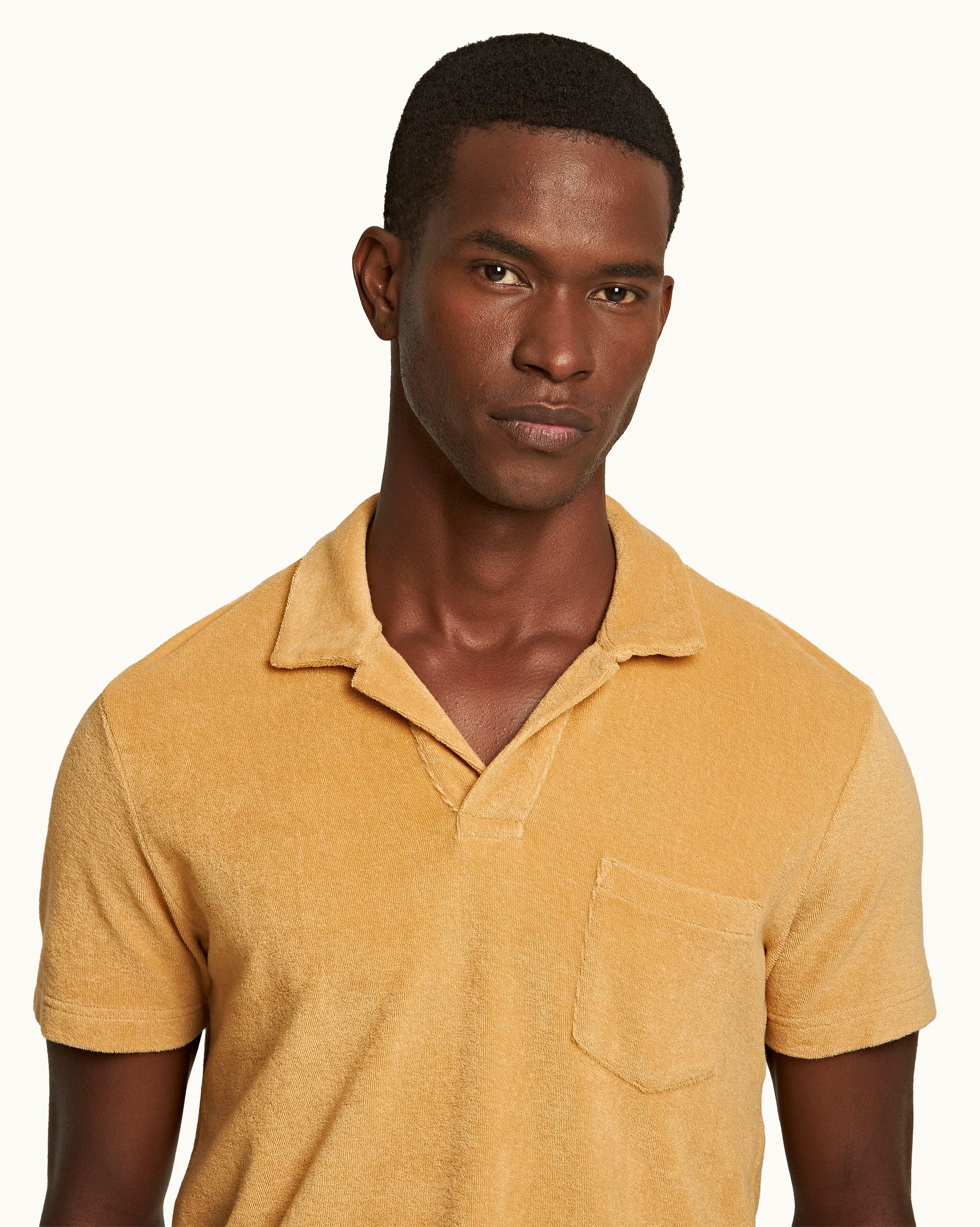 Orlebar brown shop terry towelling polo