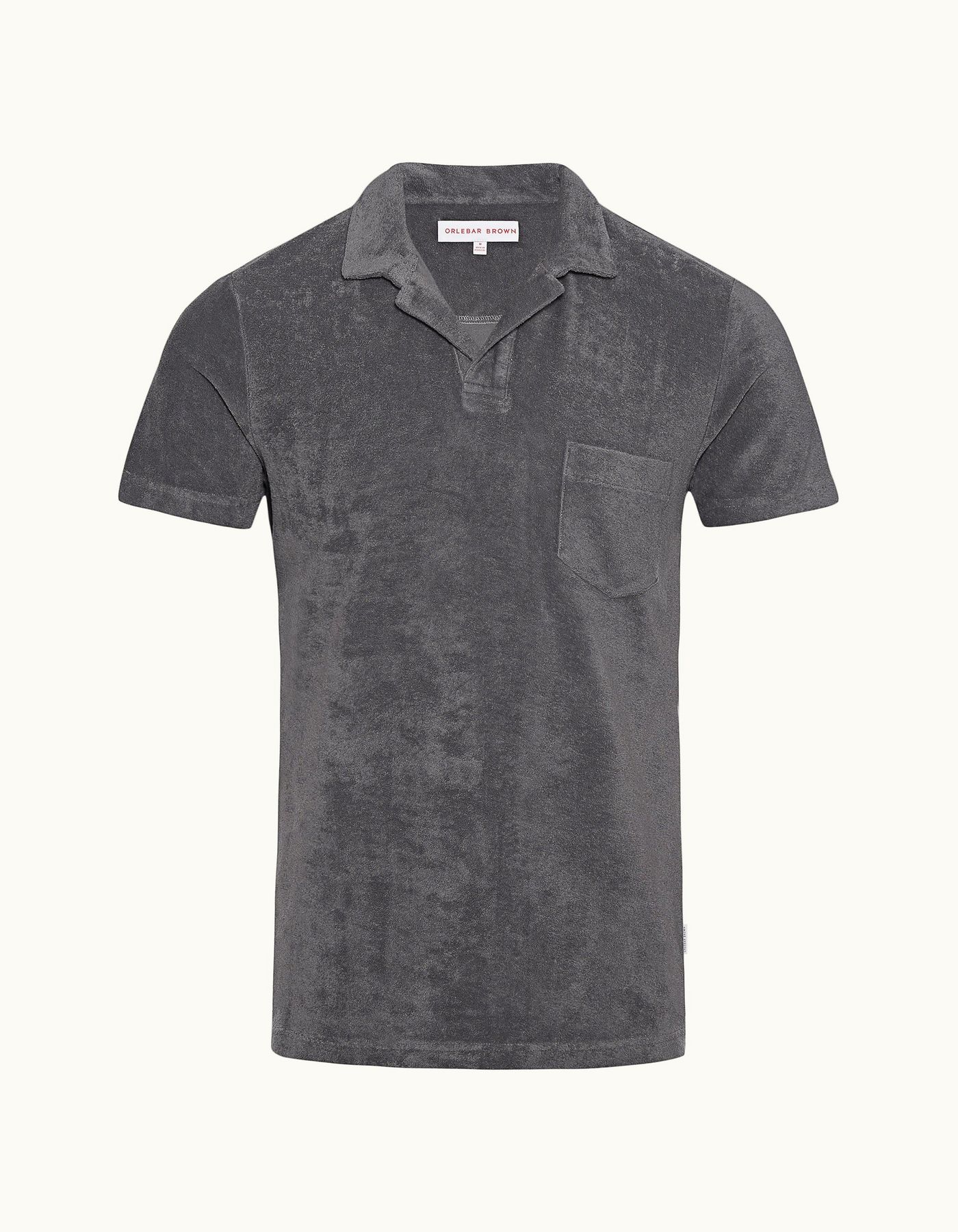Terry Towelling - Mens Granite Towelling Resort Polo Shirt