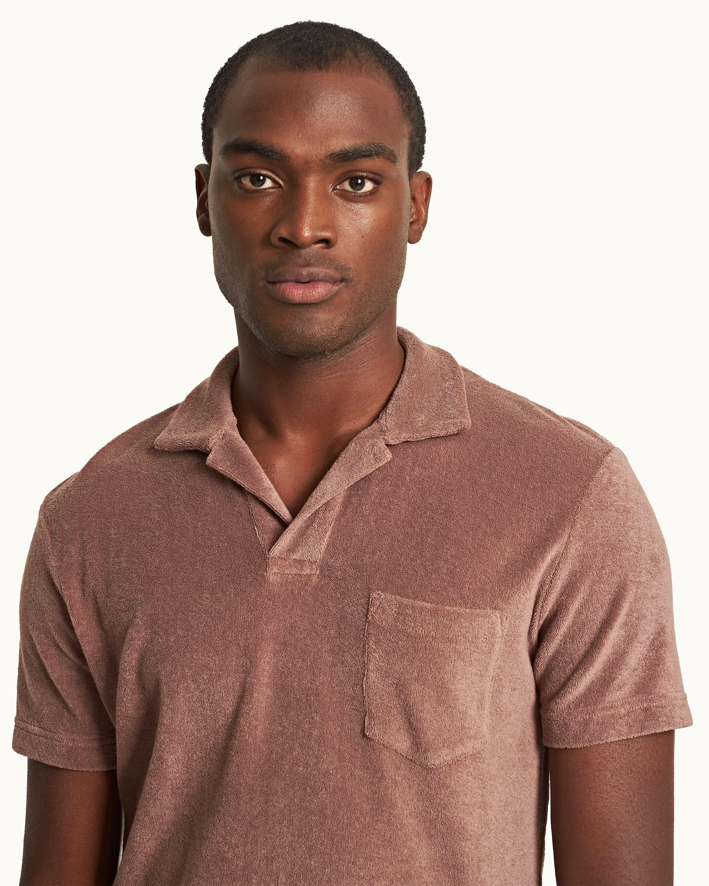 Wine polo clearance shirt