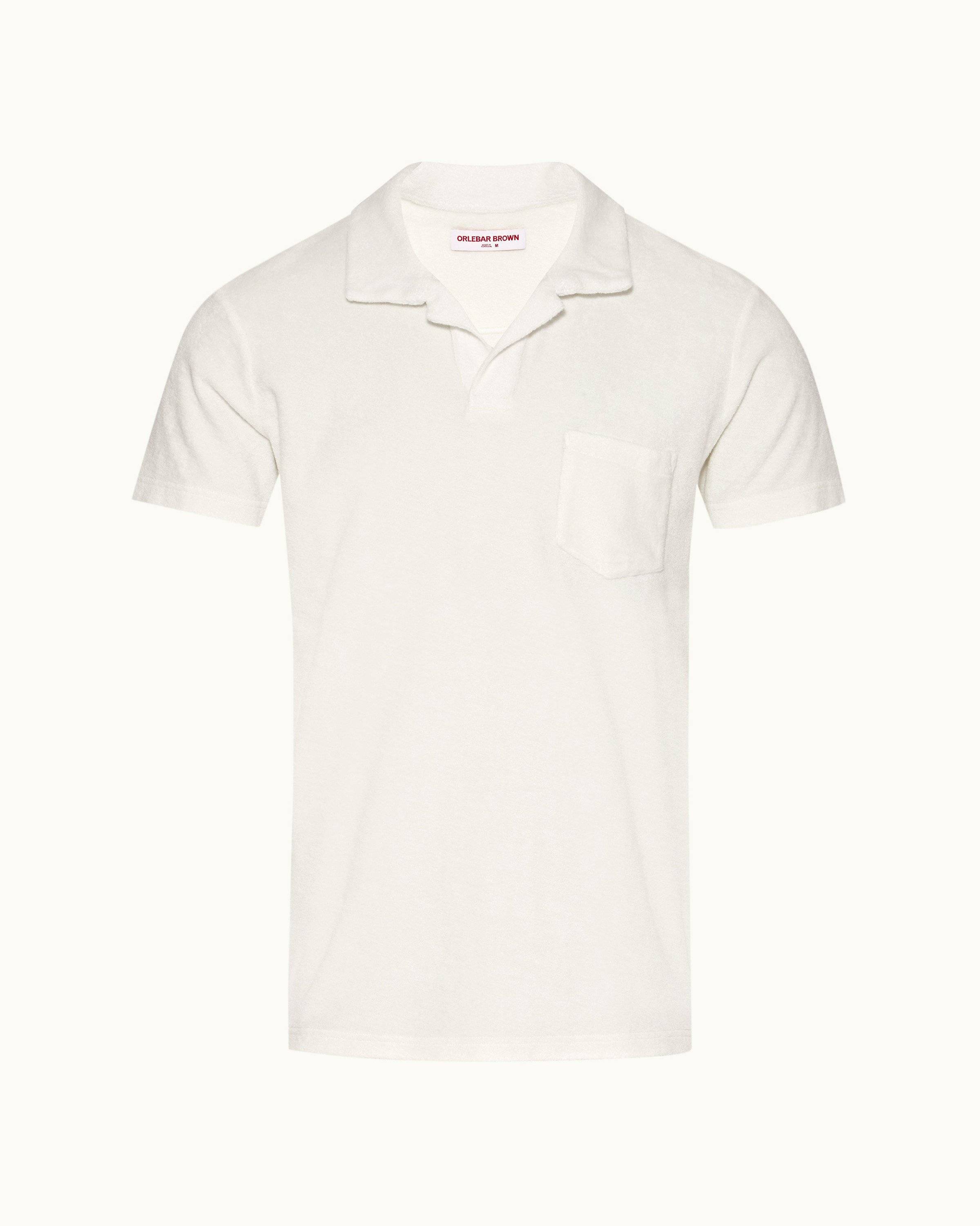 orlebar brown white polo