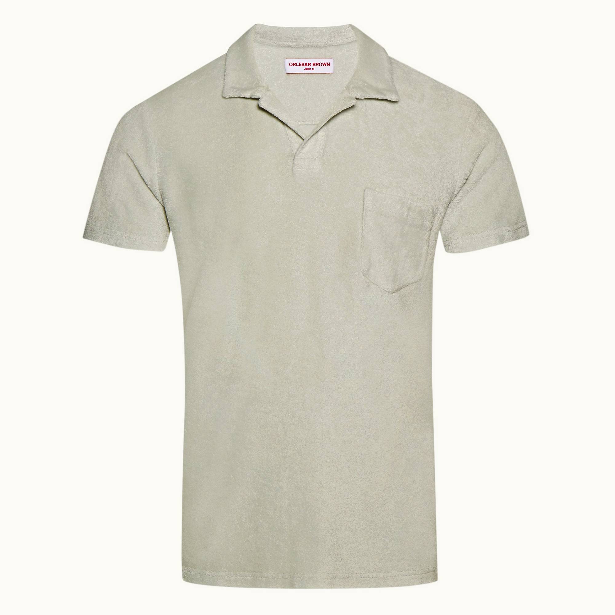 Terry Towelling - Mens Strata Tailored Fit Towelling Resort Polo Shirt