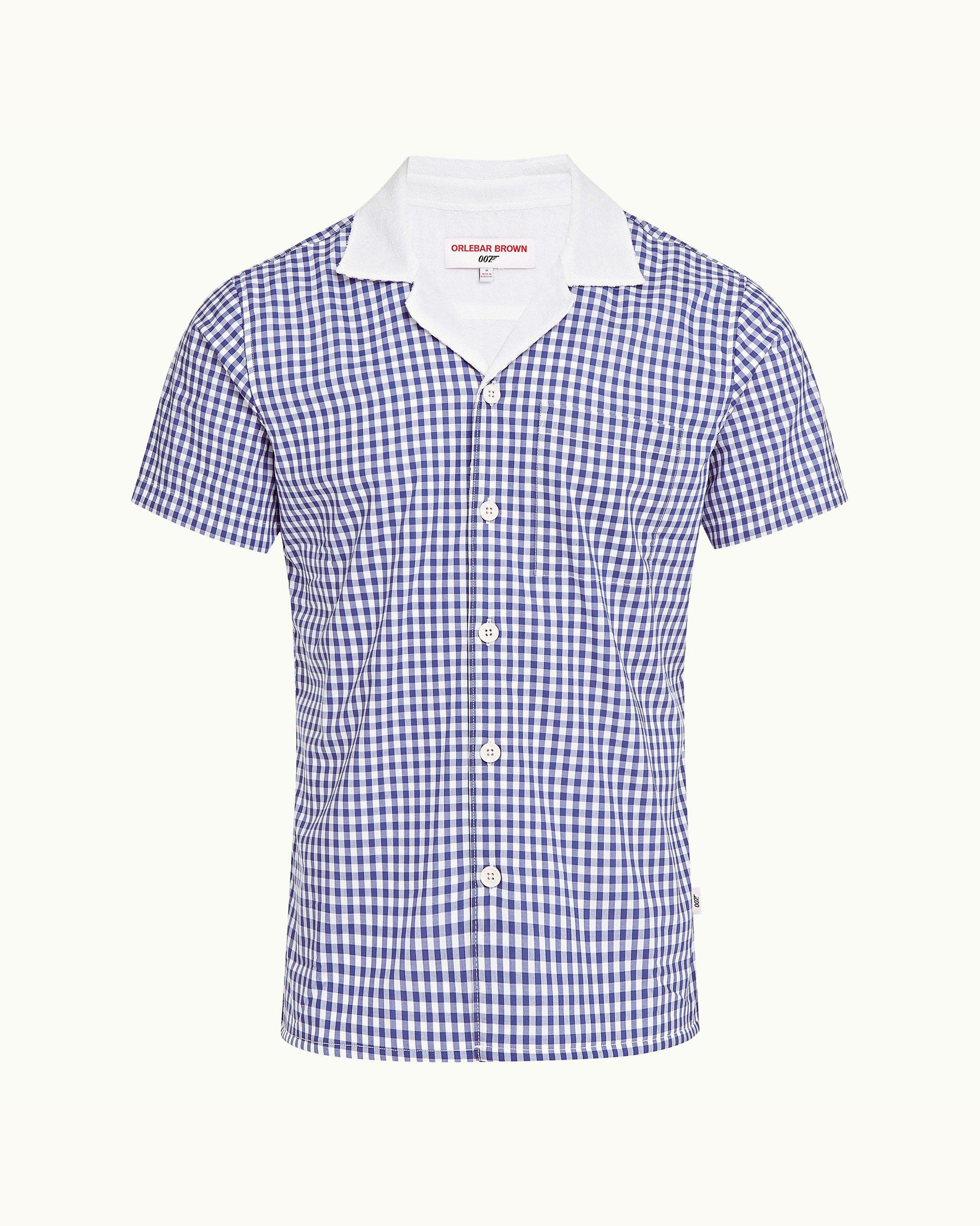 Orlebar Brown Thunderball Gingham Shirt 