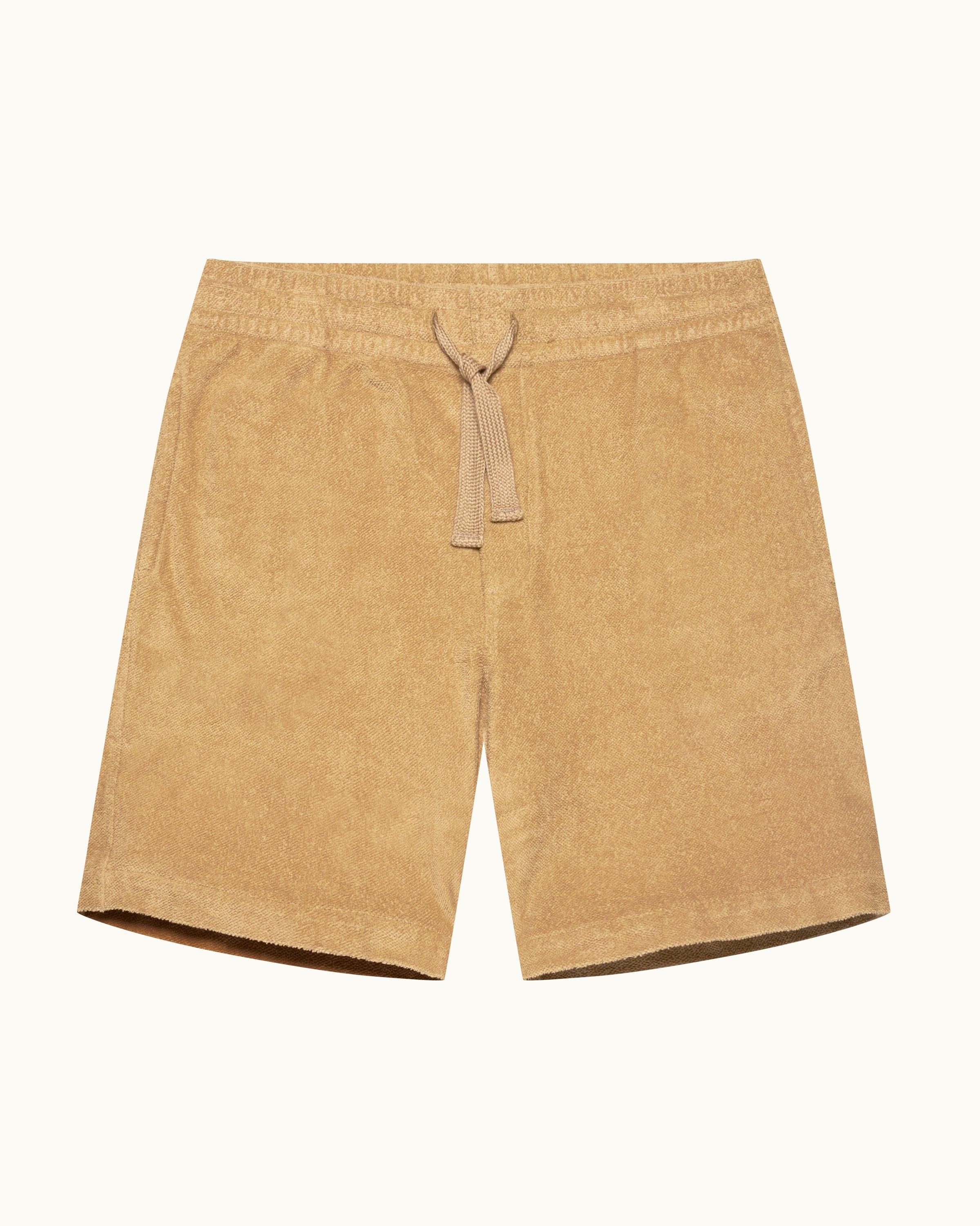 Orlebar Brown Shorts de ch ndal en tela toalla de doble cara con