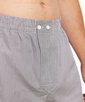 Boxer Short - Mens Navy Stripe/Navy/White Mixed 3 Pack Cotton Boxer Shorts