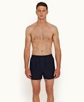 Boxer Short - Mens Navy 3 Pack Cotton Boxer Shorts