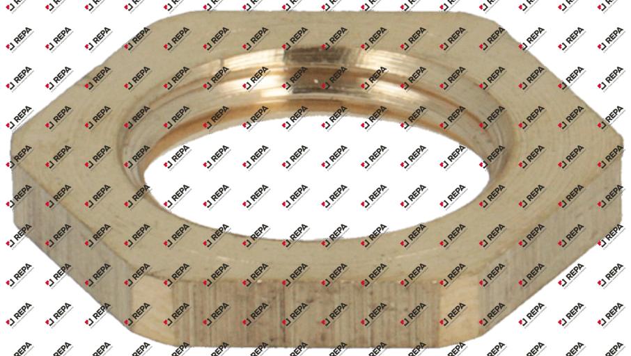 FLAT COUNTER NUT 1/8