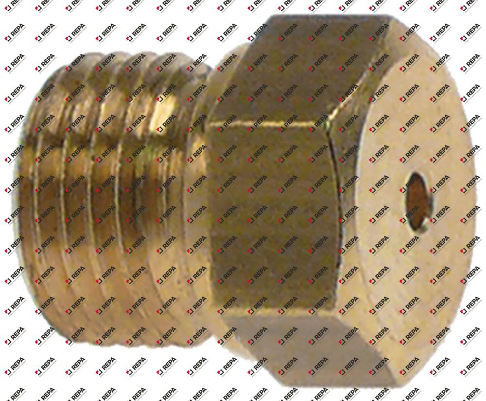Gasdüse Gewinde M10x1 SW 12  Bohrung ø 2,1 mm