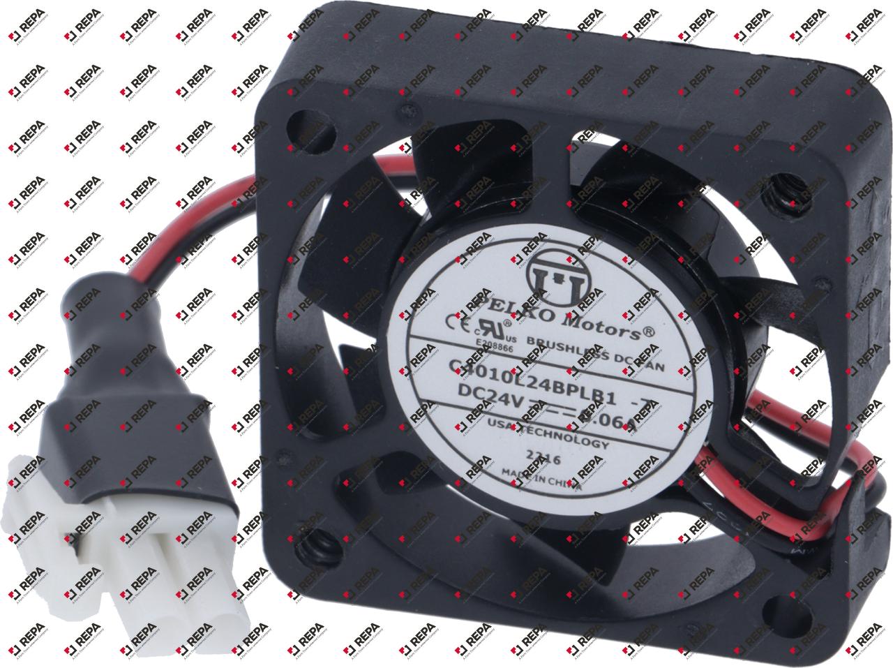 MINI FAN 40X40X10 W/2 WAY CLAMP - 10 CM