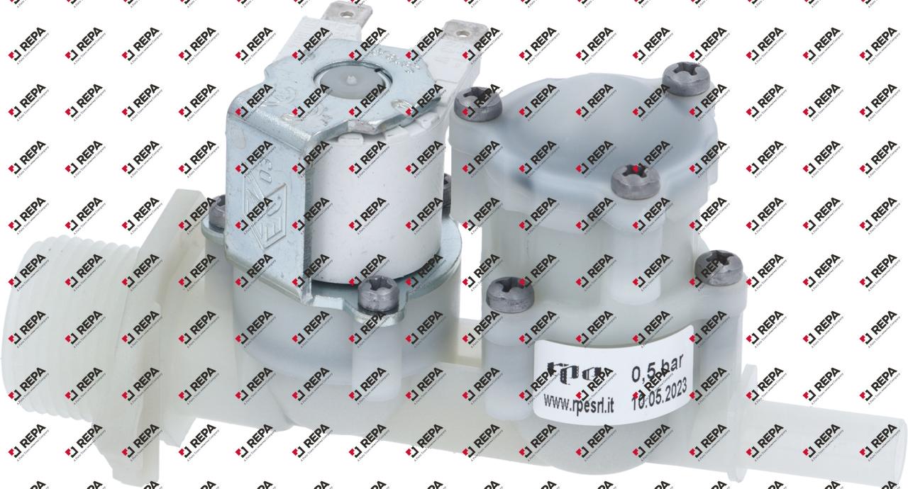 DUAL VALVE 24VDC 3/4"-P.G.10 PRES.RED. 0,5BAR