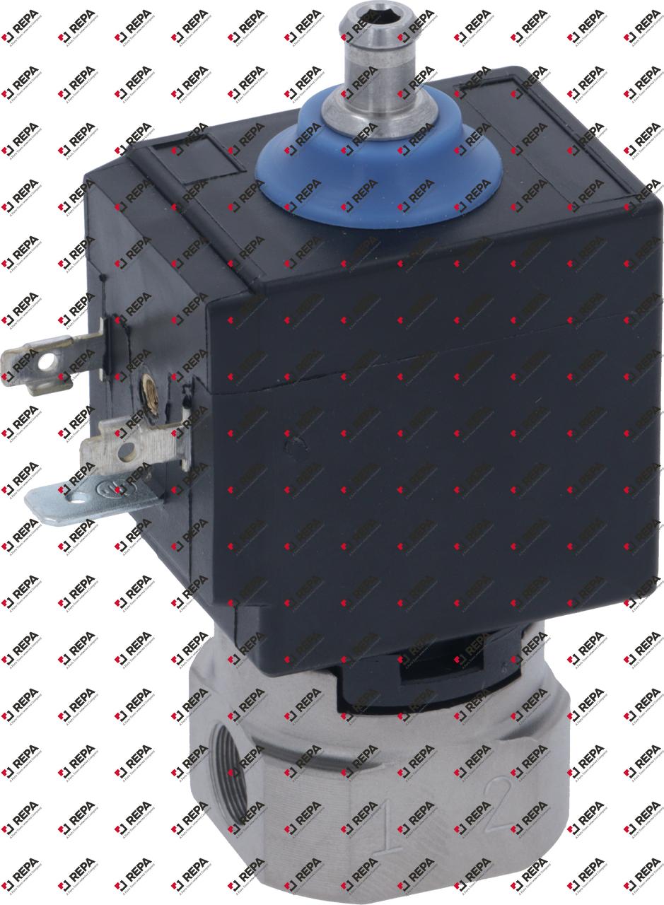 SOLENOID VALVE 3-WAY ST./STEEL BIG. 1/8FF DN1,4