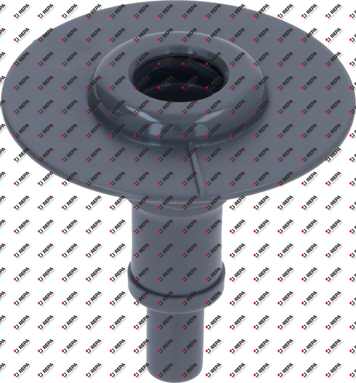 MIXING PLASTIC ADAPTOR 5X7 WITH FLANGE