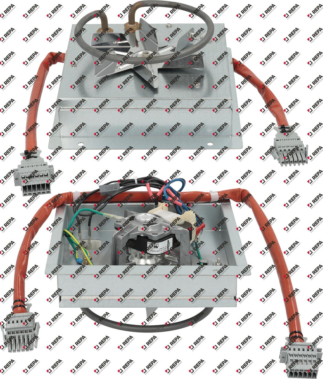 Heater with fan 625W 225V MK1