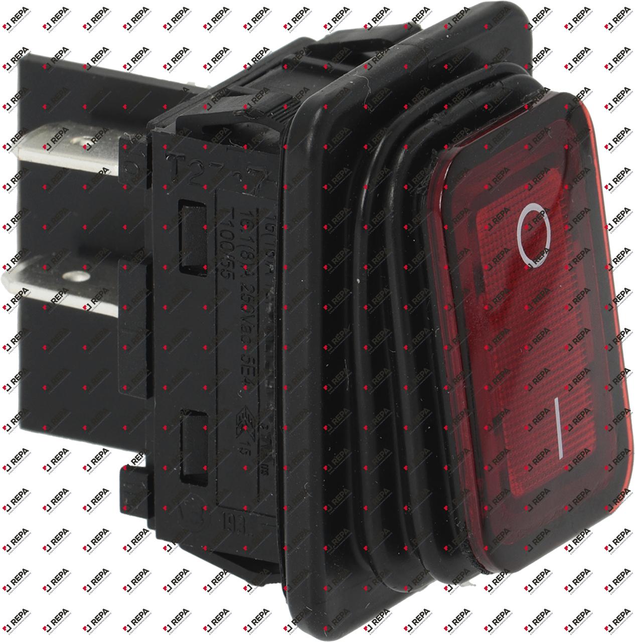 Rocker Switch (Red)