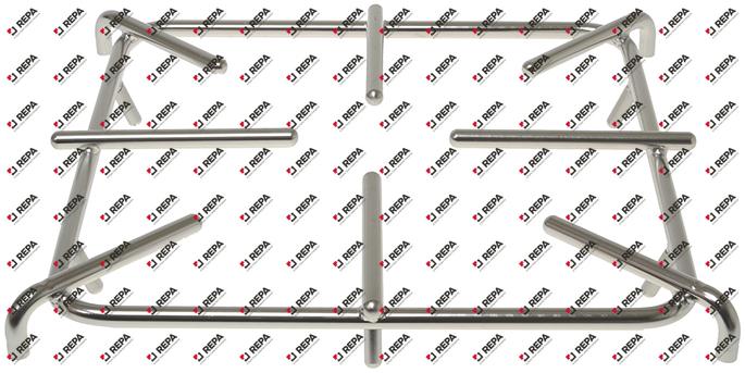 GRIGLIA RIPIANO [C] POSATEGAMI 900 INOX