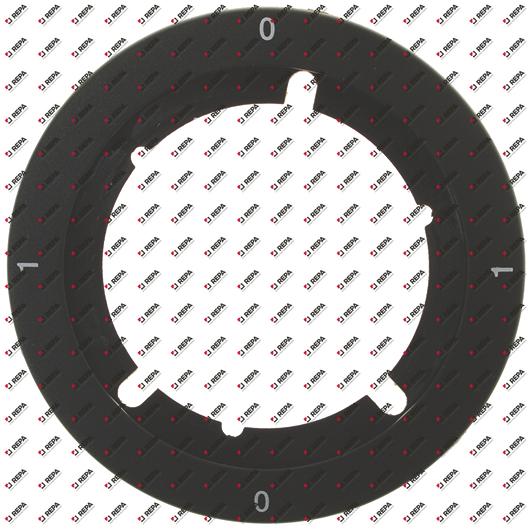 knob dial plate switch 0-1-0-1 ø 94mm