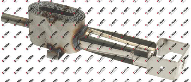 Tubular burner L 315mm W 50mm H 73mm for fryer