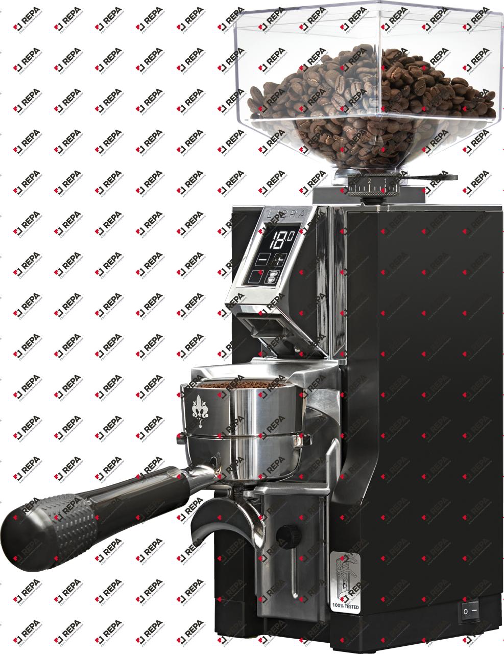 COFFEE GRINDER LIBRA 16CR MATT BLACK power