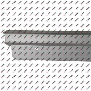 Soporte para notas aluminio L 900 mm