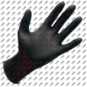 Guanti NITRILO nero misura XL conf. 100pz