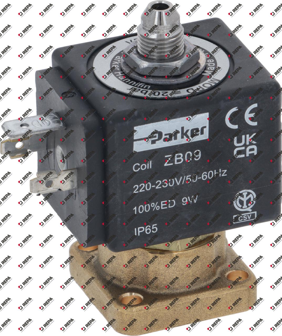 3 way solenoid valve Parker