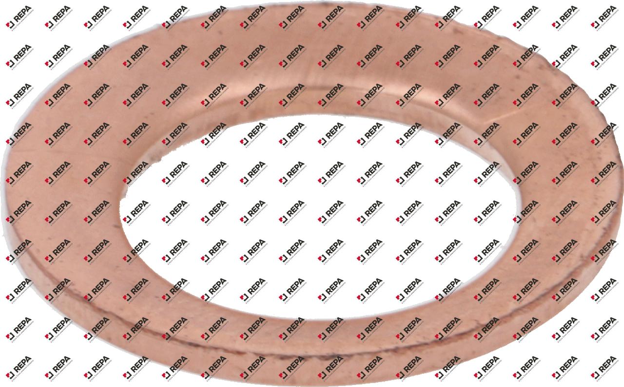 flat gasket copper ED ø 20mm ID ø 13,5mm