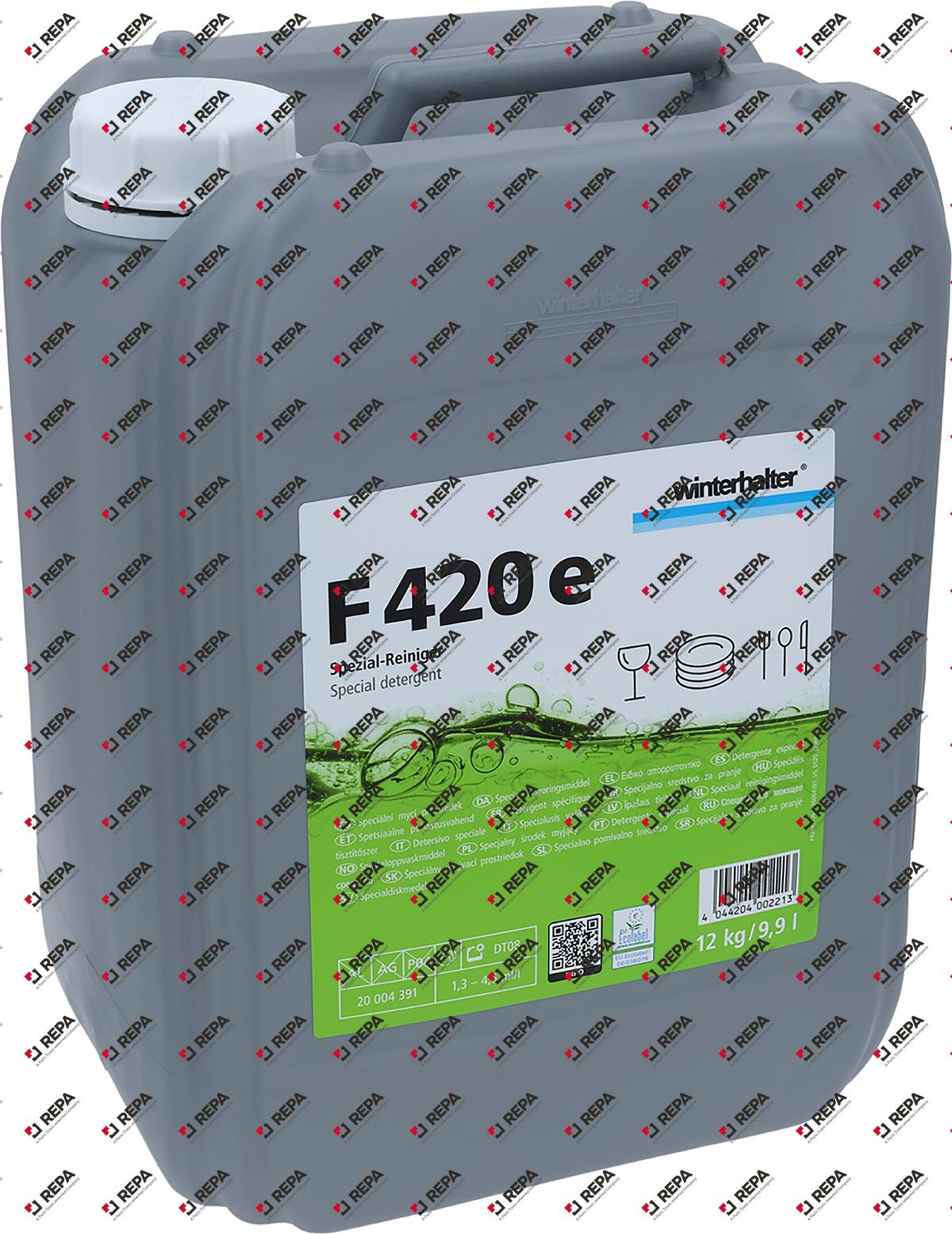 Reiniger F420e Inhalt 12 kg ökologisch Alkalisch