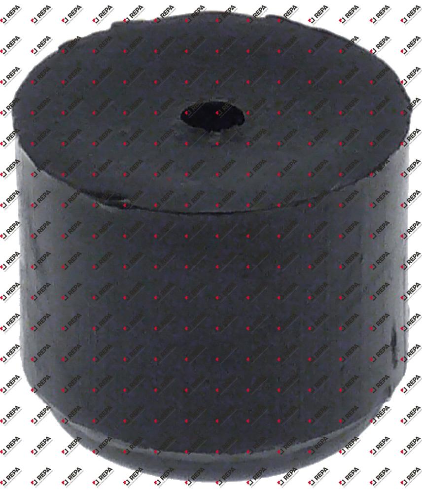 piede ø 24mm H 21mm foro ø 4mm conf. 1 pz