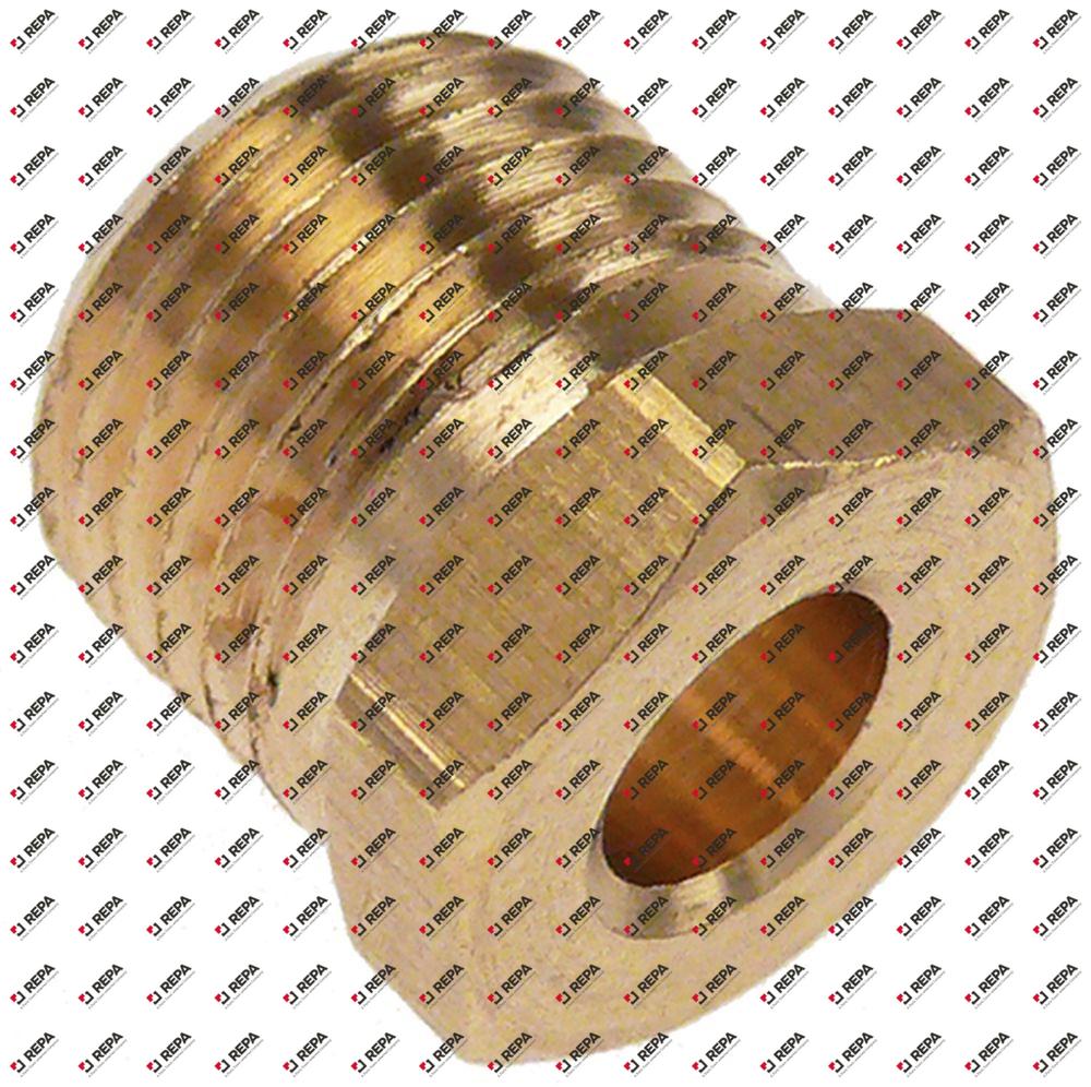 Zündkerzenschraube Gewinde M10x1 Messing