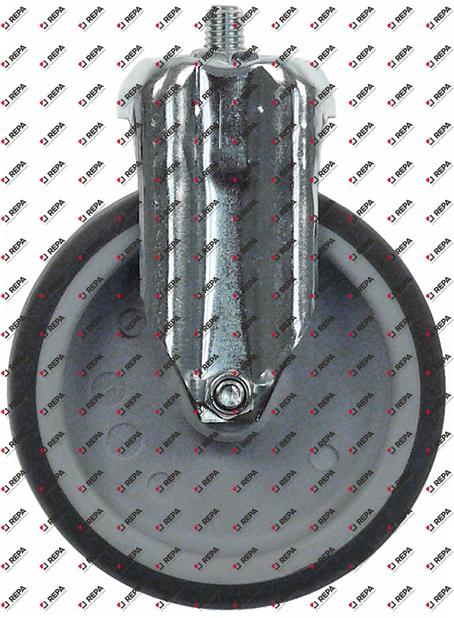 Lenkrolle Schraube H 154 mm ohne Feststeller
