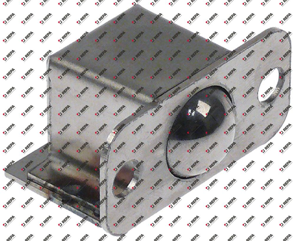 Loqueteau H 34mm L 48mm lar. 25mm dist. fix. 37mm