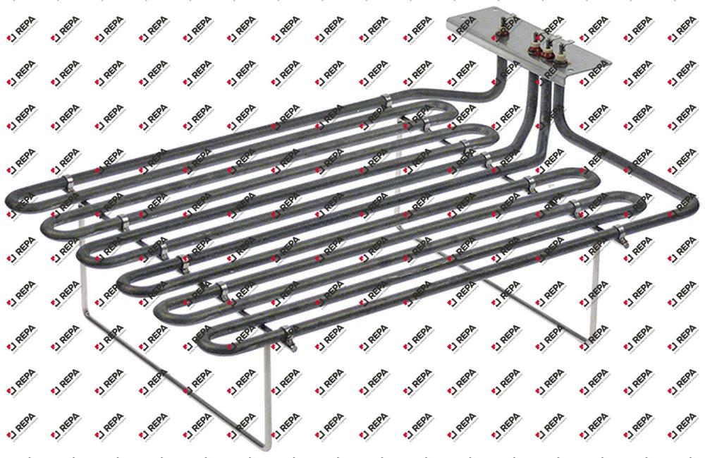 Heating element 5333W 230V L 420mm