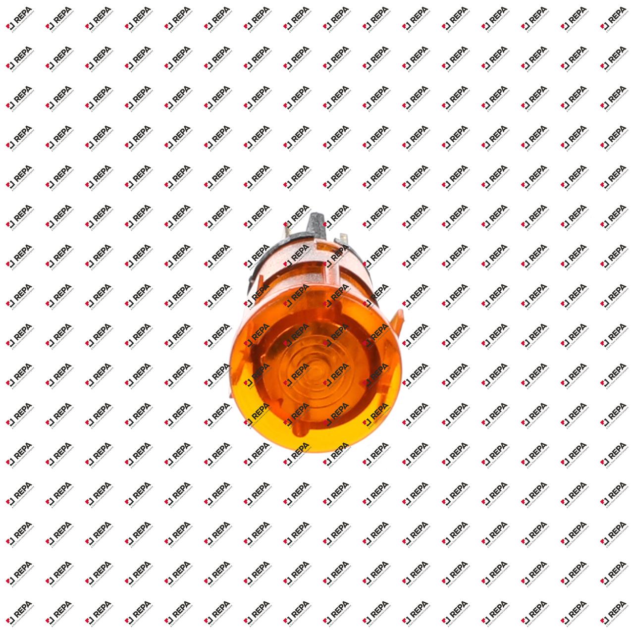 NEON ROUND AMBER