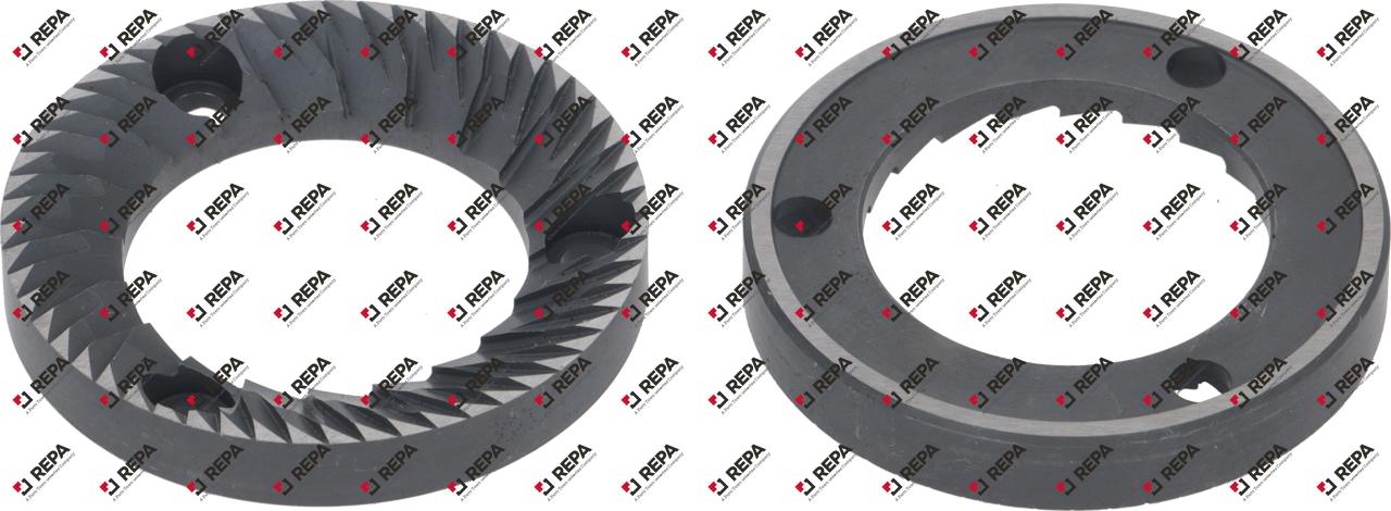 Maalschijven per paar ø 60mm