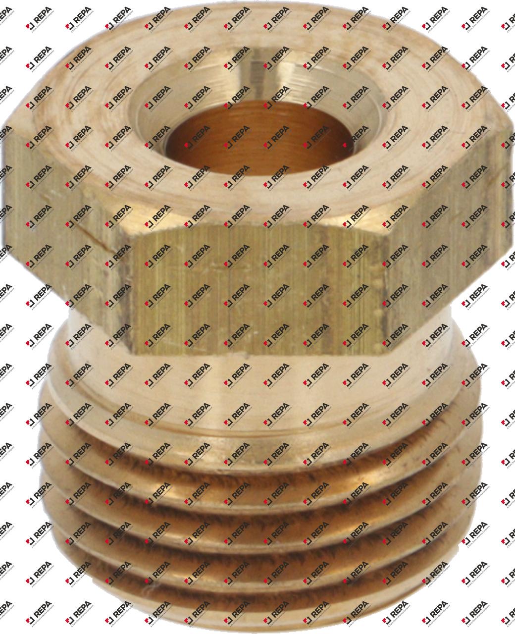 vite bicono per tubo ø 4mm filetto M10x1 conf. 1