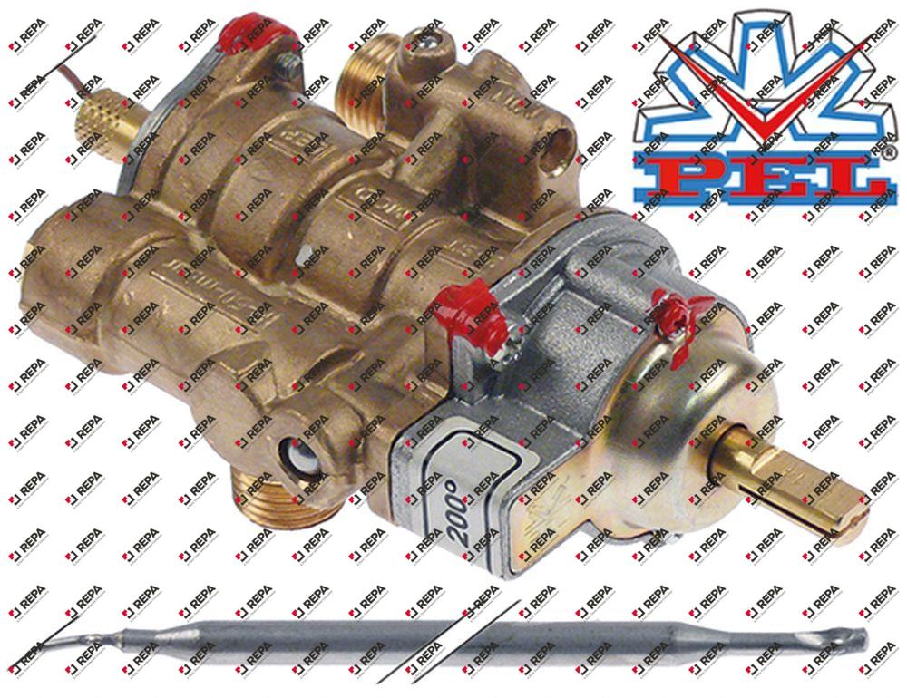 thermostat gaz PEL type 25ST 100-200°C