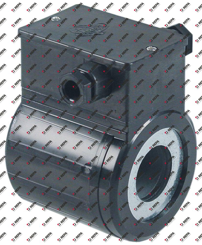 válvula magnética 230VAC 33VA soporte ø 30mm