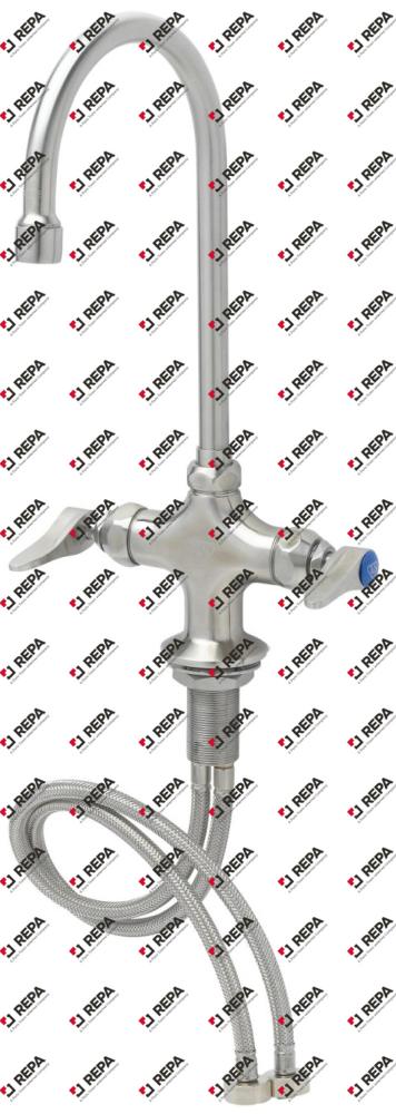 Mélangeur monotrou acier inox 4.44 - 60°C